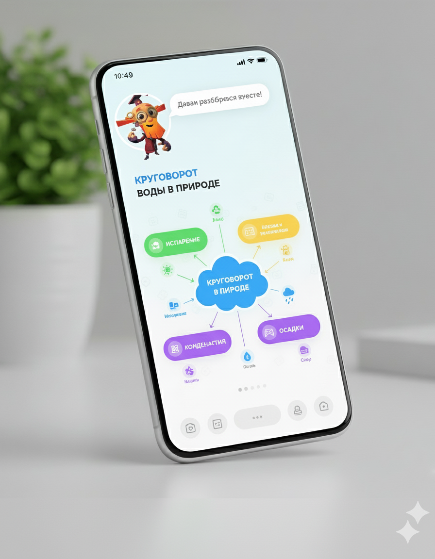 Дедус помогает с уроками